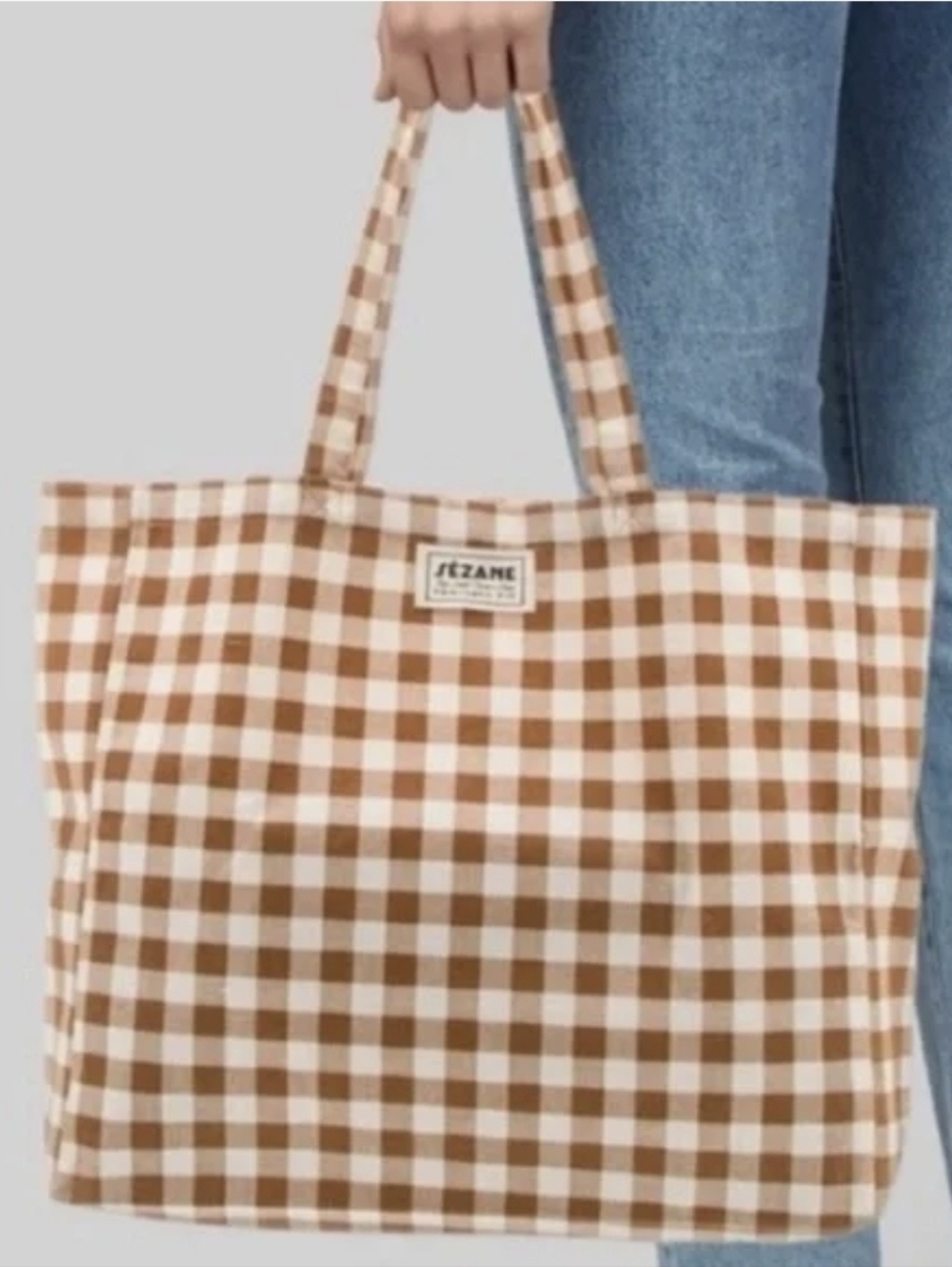 Sezanne Gingham Tote - Picture 4 of 13